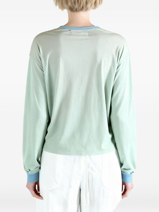 Graphic-print T-shirt 3U002Q1010LBL BABY BLUE PALY HOLLYWOOD 