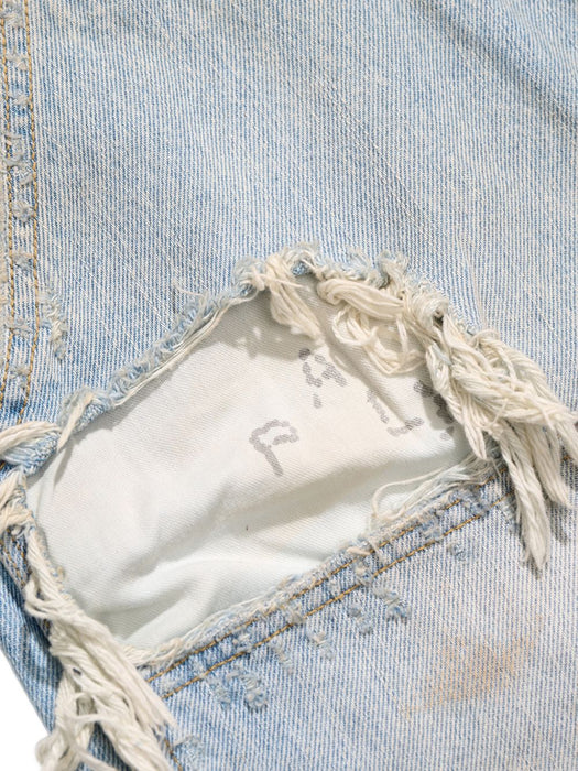 Ripped studded jeans 5U003Q1010LDM DENIM PALY HOLLYWOOD 