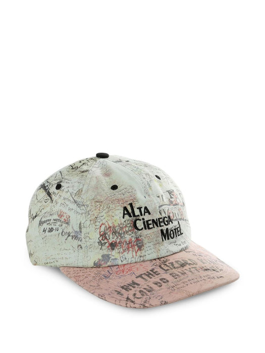 Alta Cienega embroidered baseball hat 8U002Q1010TEA TEAL PALY HOLLYWOOD 