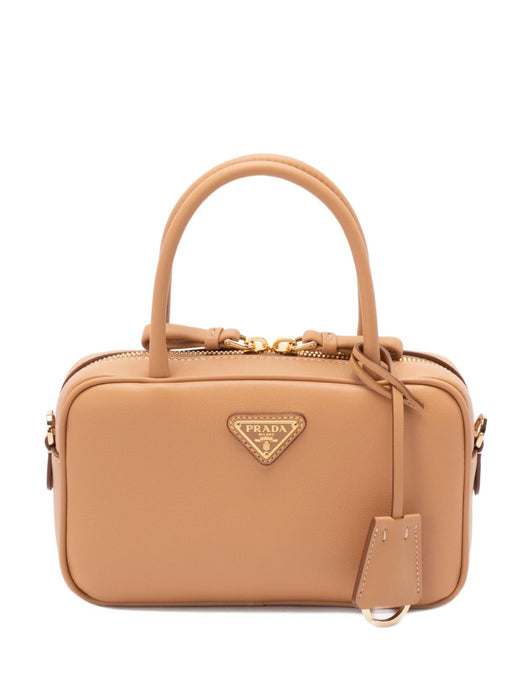 Beige Leather Bag 1BB152 V OOO 2CYSF0018 PRADA 