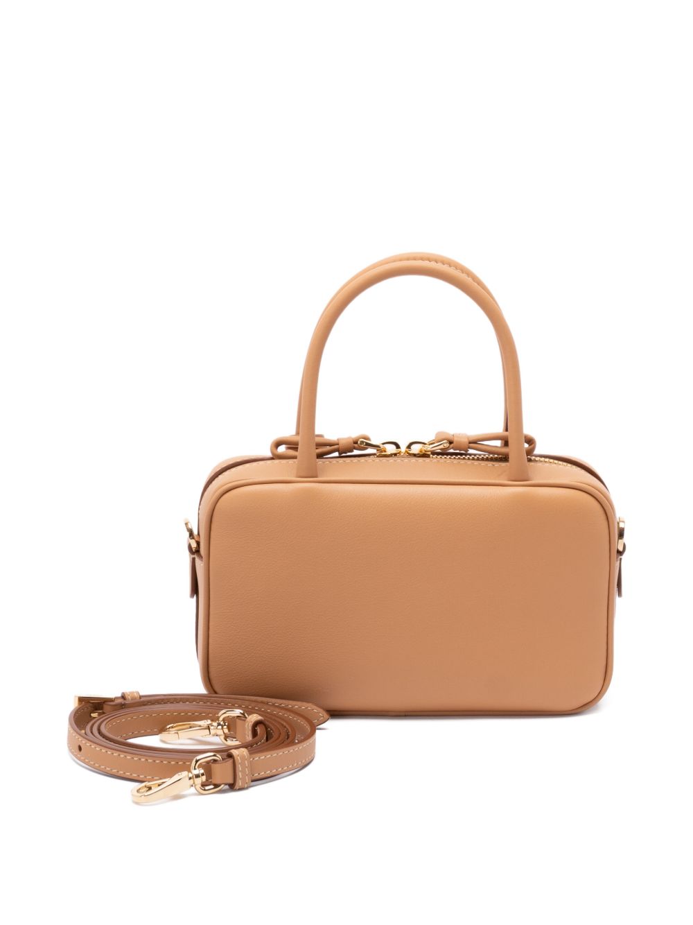 Beige Leather Bag 1BB152 V OOO 2CYSF0018 PRADA 