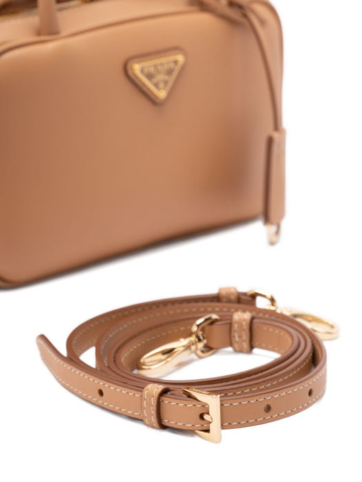 Beige Leather Bag 1BB152 V OOO 2CYSF0018 PRADA 
