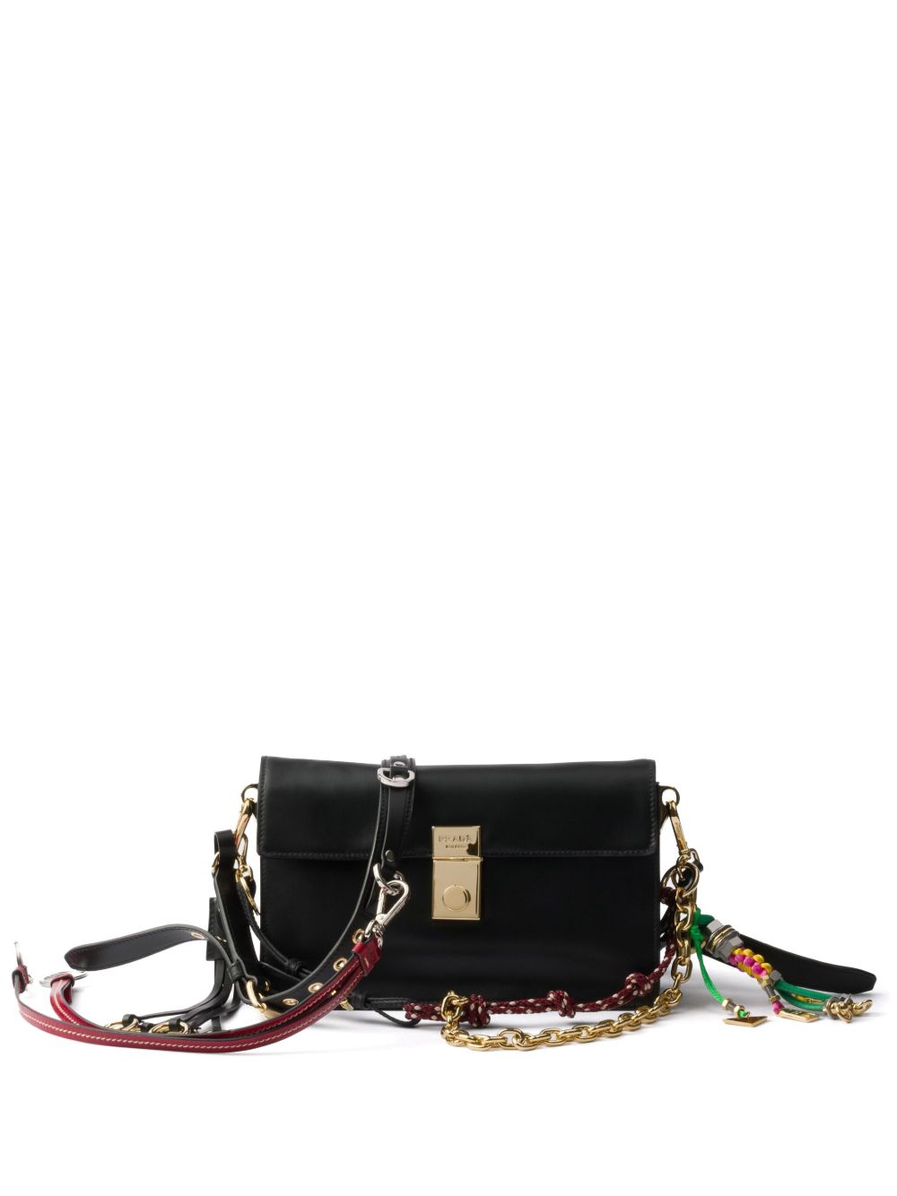 small Soft Sound leather shoulder bag 1BD379 V OO6 2C6AF0002 PRADA 