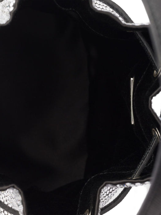 crystal-embellished bucket bag 1BE067 V OOD 2HNJF0T7O PRADA 