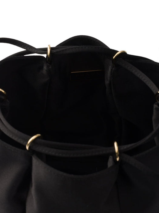 mini satin bucket bag 1BE103 V OOO AC4F0002 PRADA 
