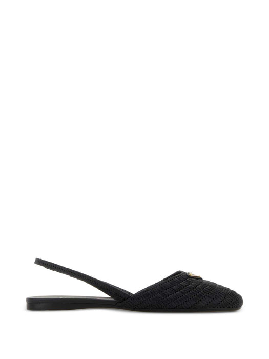 Crochet Slingback Ballerina Flats 1F370O F 005 2ACSF0002 PRADA 
