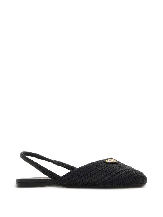 Crochet Slingback Ballerina Flats 1F370O F 005 2ACSF0002 PRADA 