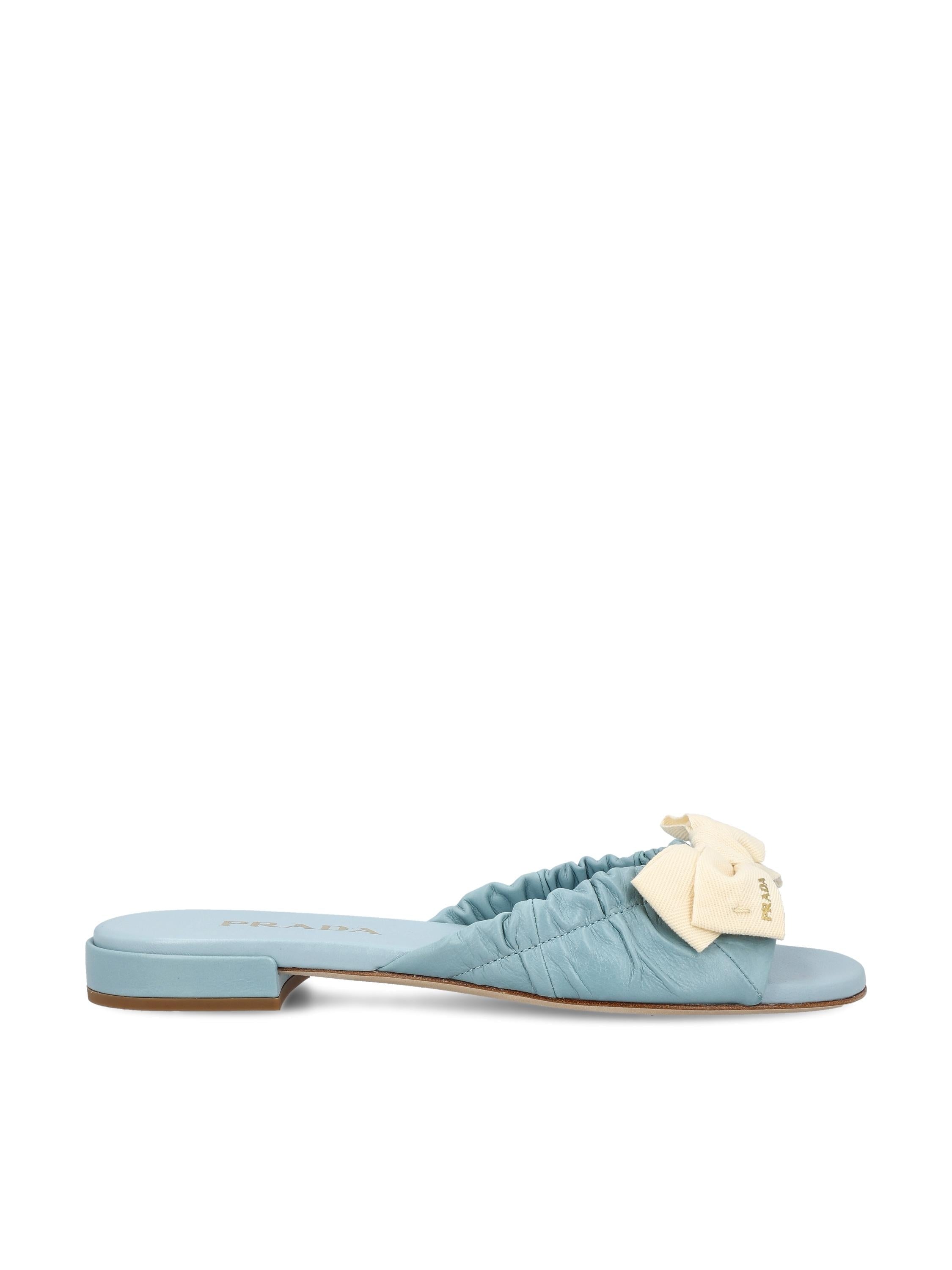 bow sandals 1XX794 F 010 ZJBF0D30 PRADA 