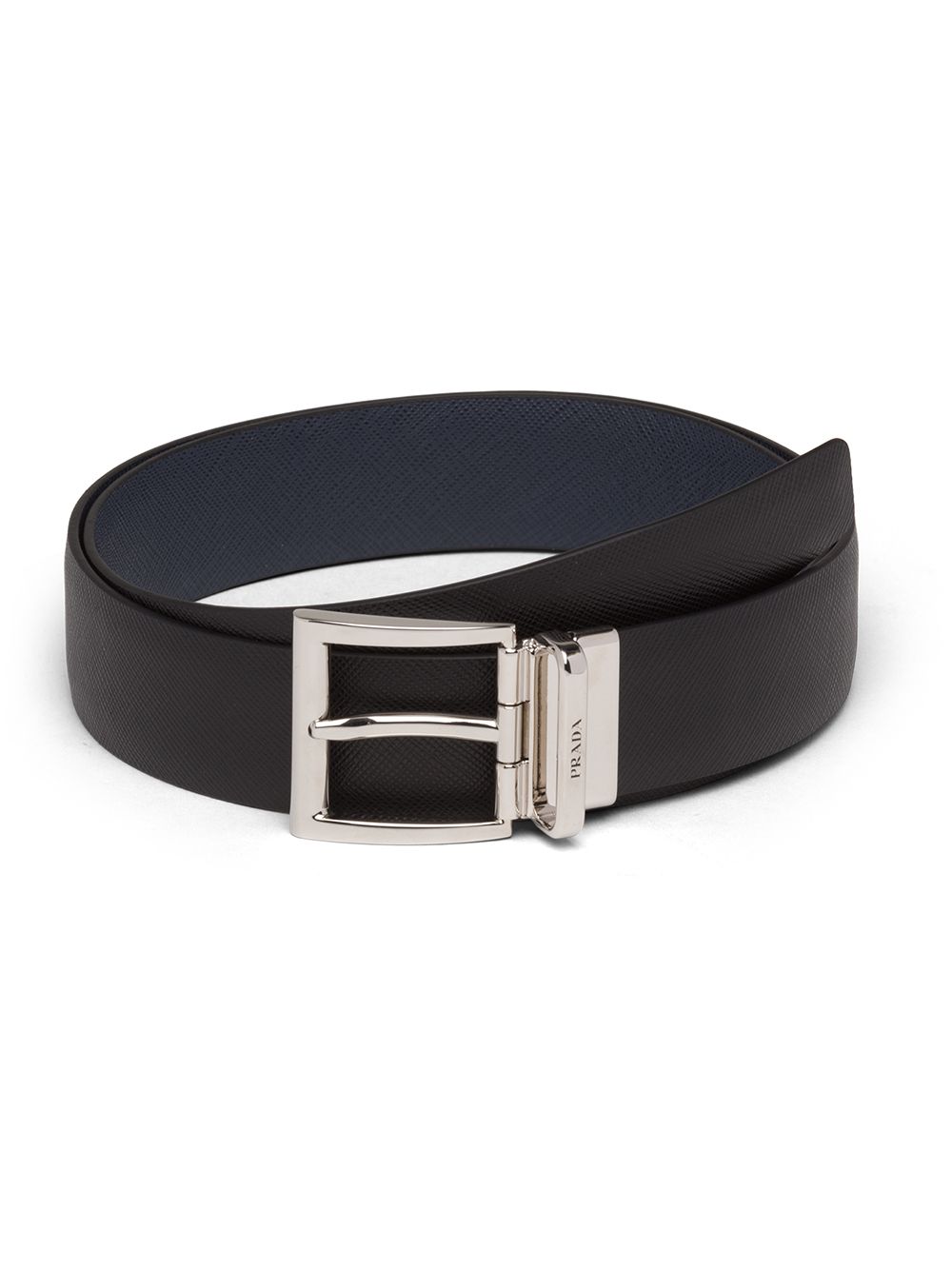 reversible leather belt 2CC004 053F0RD7 PRADA 