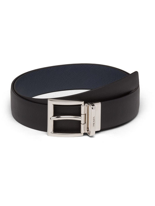 reversible leather belt 2CC004 053F0RD7 PRADA 