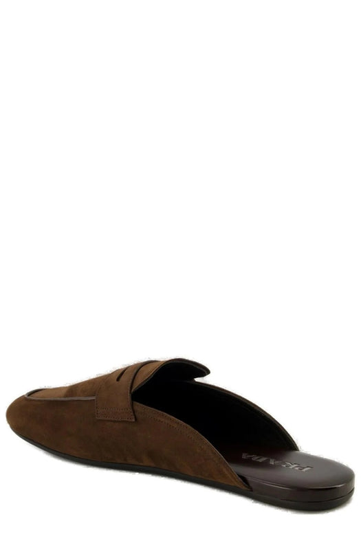 Prada Logo-Detailed Slip-On Mules 2DG159 F G012 7V6F0003 PRADA 