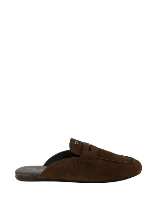 Prada Logo-Detailed Slip-On Mules 2DG159 F G012 7V6F0003 PRADA 