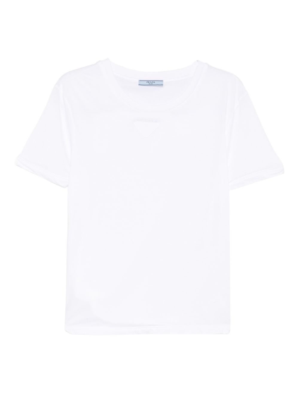 triangle logo jersey T-shirt 3569B S OOO 18QZF0009 PRADA 