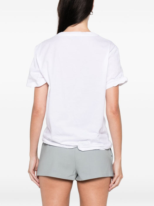 triangle logo jersey T-shirt 3569B S OOO 18QZF0009 PRADA 