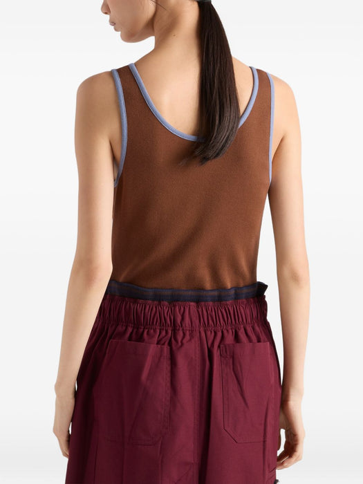 old cotton tank top 39659 S OOO 19A6F0KCL PRADA 