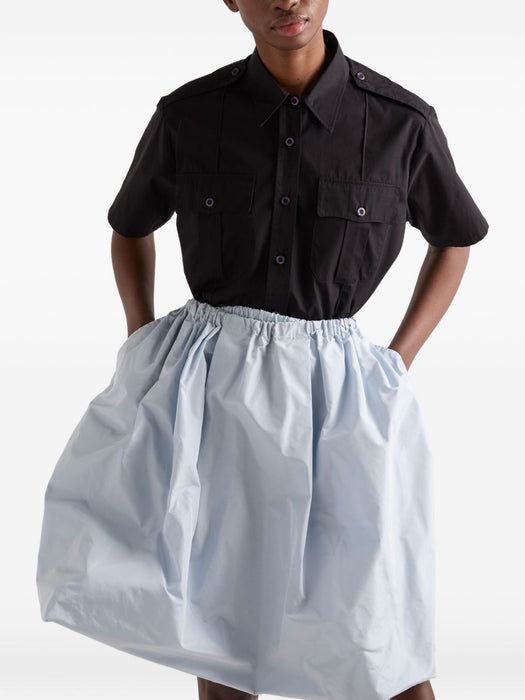 technical taffeta skirt P136I S OOO 18LNF0M10 PRADA 