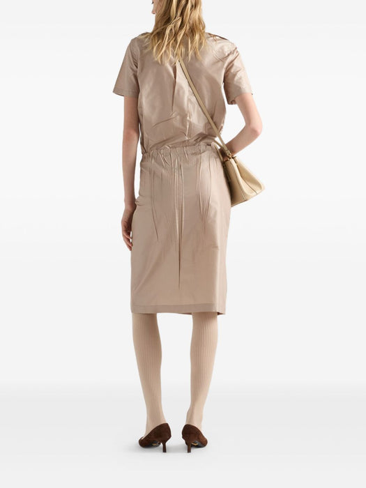 drawstring midi pencil skirt P170Z S OOO 120MF0065 PRADA 