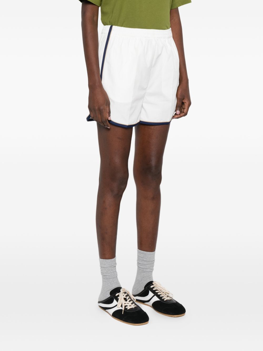 contrast-trim shorts P205K S OOO 17KYF0009 PRADA 