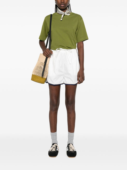 contrast-trim shorts P205K S OOO 17KYF0009 PRADA 