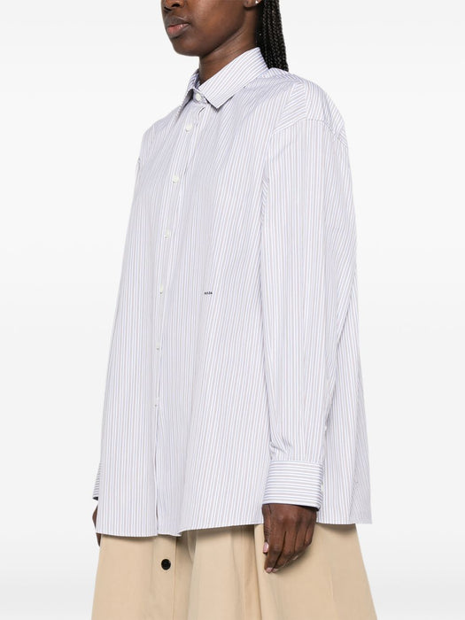 striped buttoned shirt P493IR S OOO 18RGF0S4M PRADA 