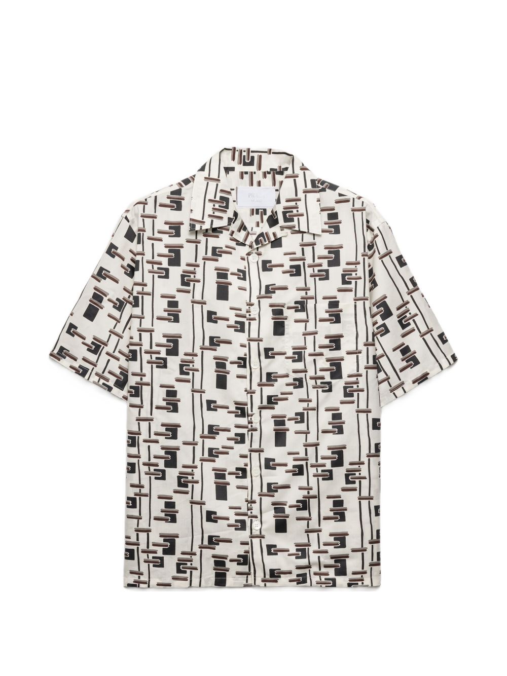 patterned shirt UCS414 S UMO 19GWF0S8V PRADA 