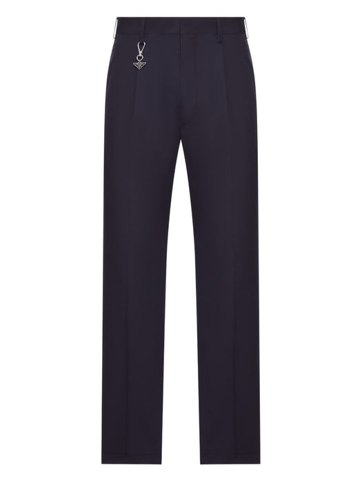 tailored cotton poplin trousers UP0419 S OOO 1XV2F0ABB PRADA 