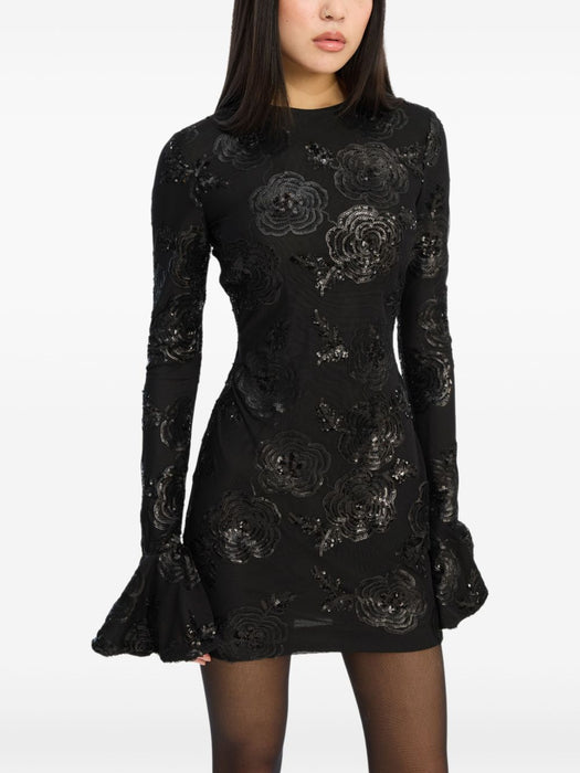 long-sleeve mini dress 114928100 100 ROTATE 