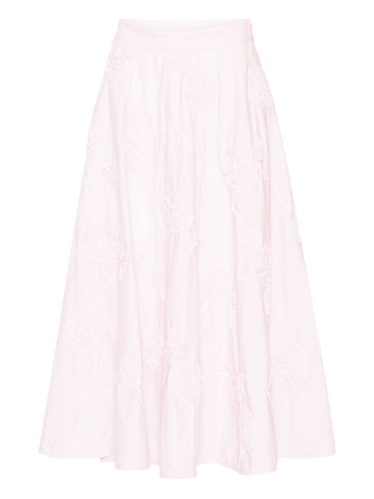flower midi skirt 1151001809 1809 ROTATE 