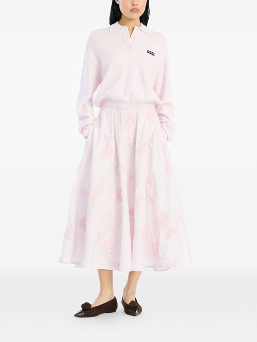 flower midi skirt 1151001809 1809 ROTATE 