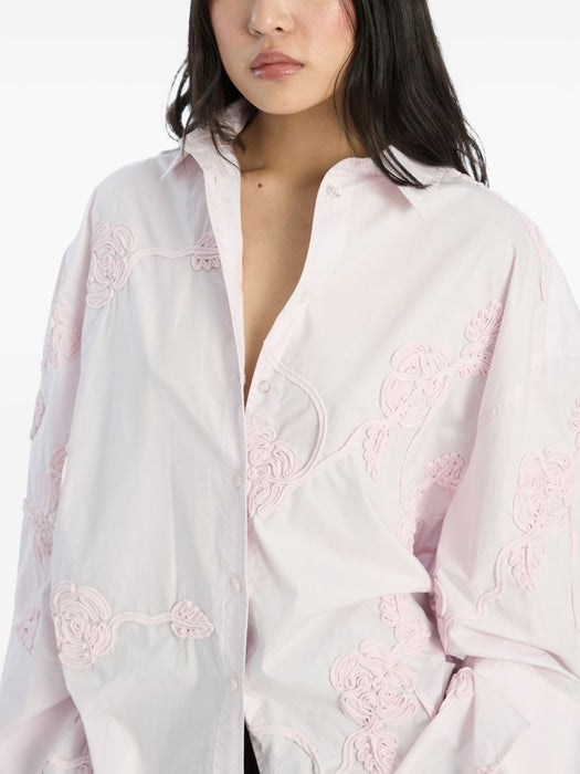 flower oversized shirt 1151031809 1809 ROTATE 