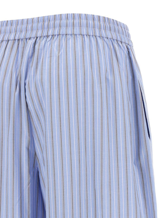 striped-pattern tapered trousers 1153643082 3082 ROTATE 