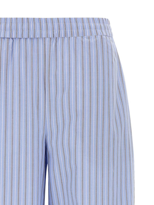 striped-pattern tapered trousers 1153643082 3082 ROTATE 