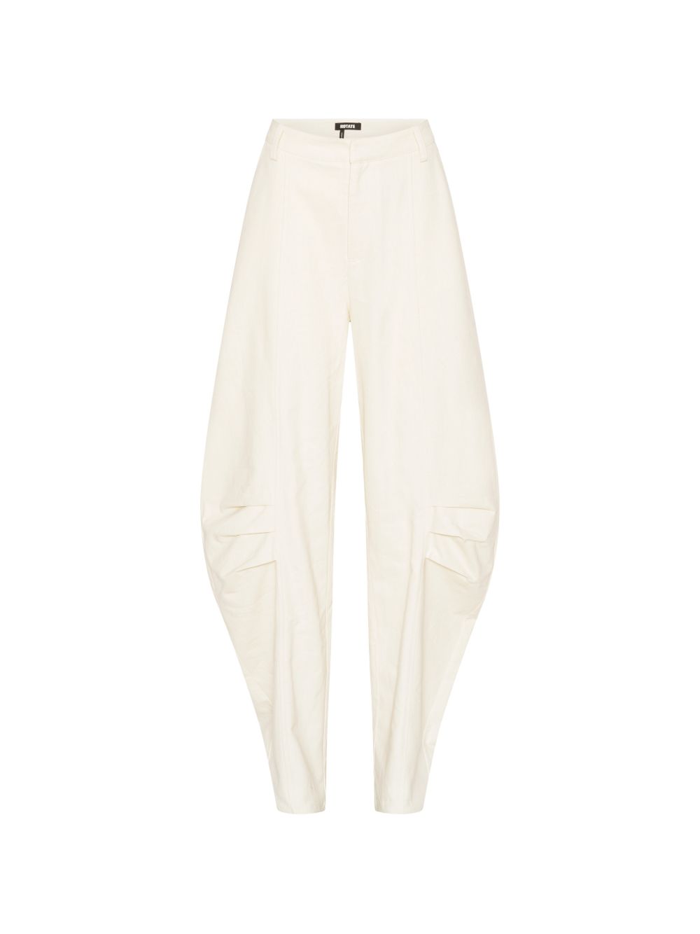 cream tapered trousers 1155062059 2059 ROTATE 