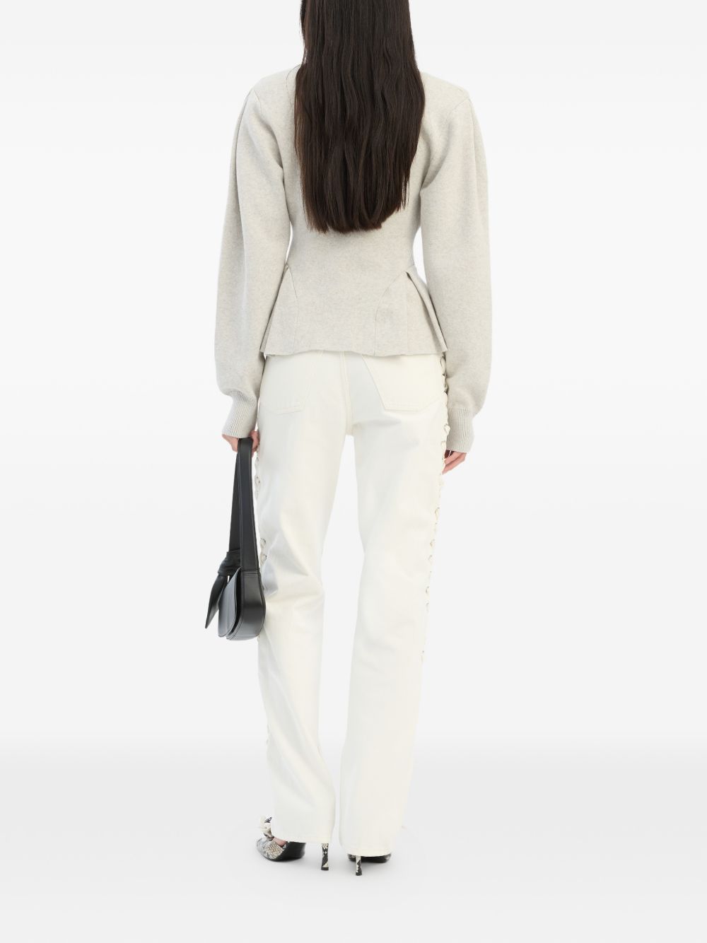 laced jeans 1155352121 2121 ROTATE 