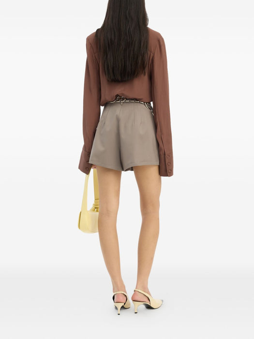 pleated long-sleeve blouse 1156672037 2037 ROTATE 