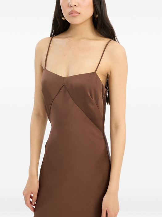 satin maxi dress 1159072037 2037 ROTATE 