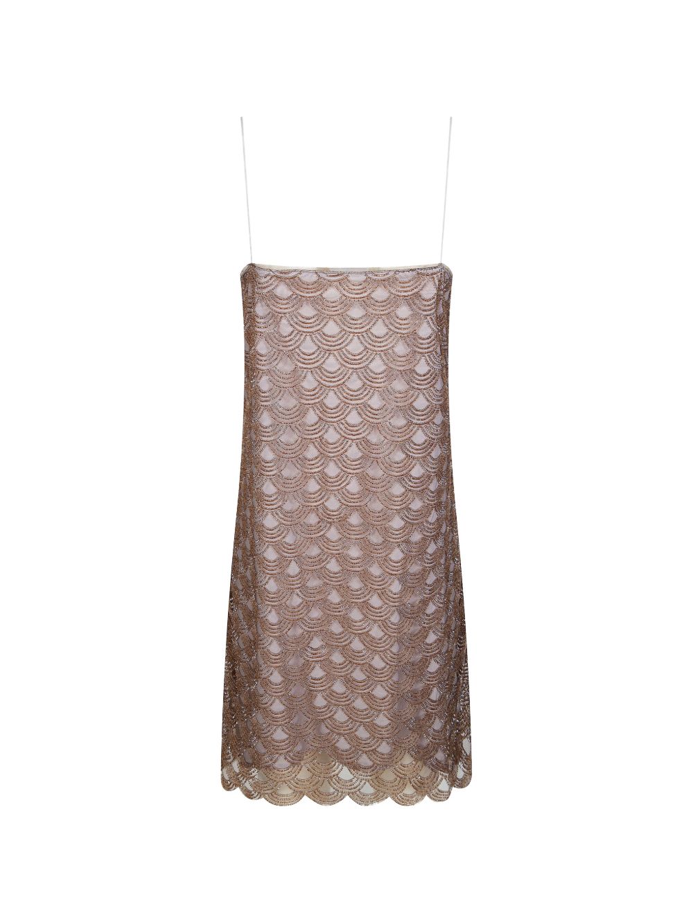 scallop embellished mini dress<BR/><BR/> 1160651256 1256 ROTATE 