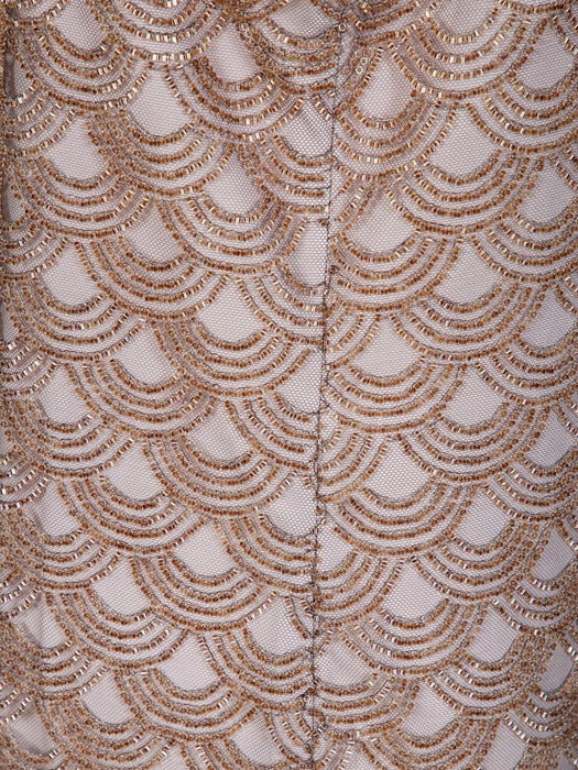 scallop embellished mini dress<BR/><BR/> 1160651256 1256 ROTATE 