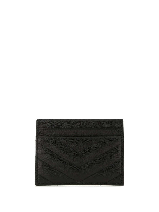 logo card holder 423291 BOW011000 SAINT LAURENT 