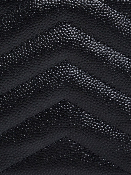 Cassandre quilted logo wallet<BR/> 575879 BOW011000 SAINT LAURENT 