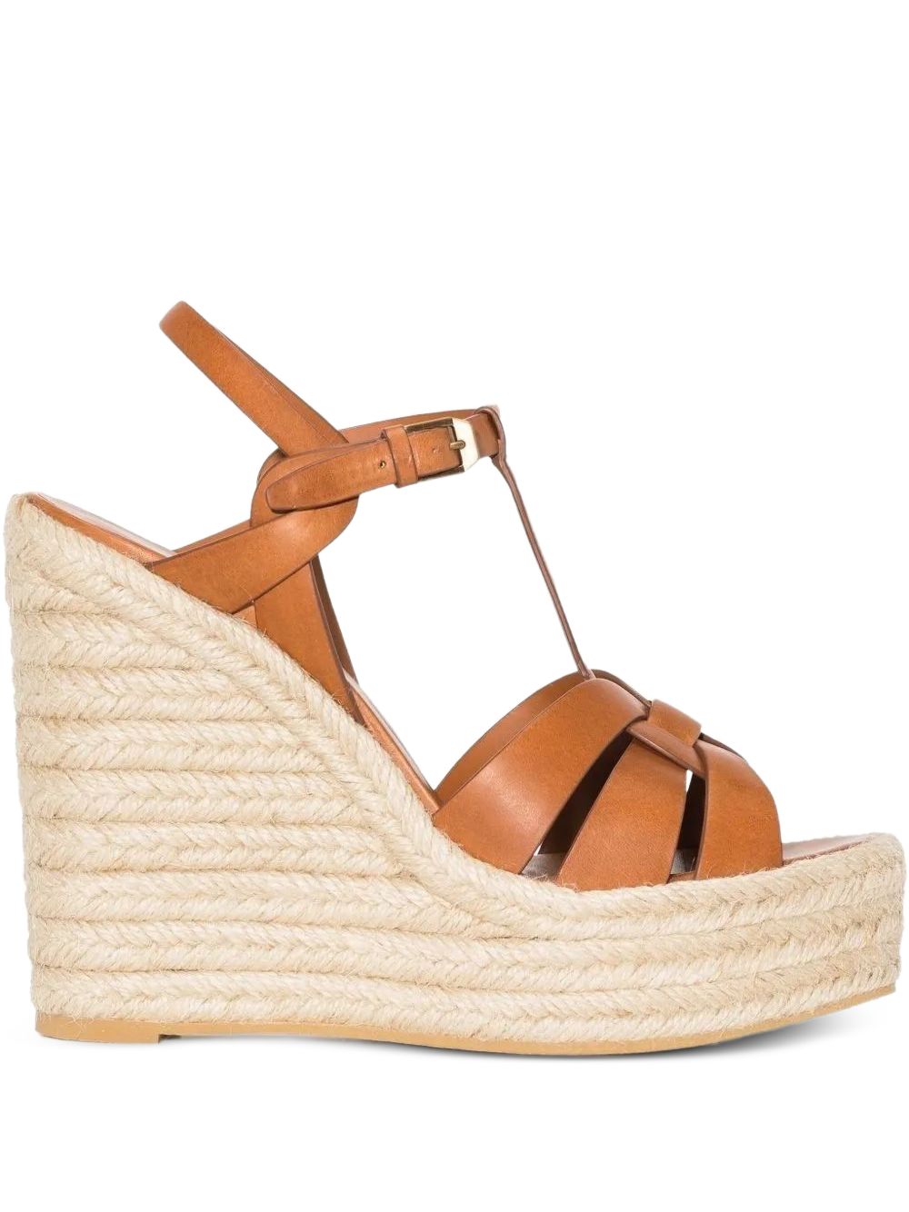 strap buckle-detail espadrilles<BR/><BR/> 611924 BDA002206 SAINT LAURENT 