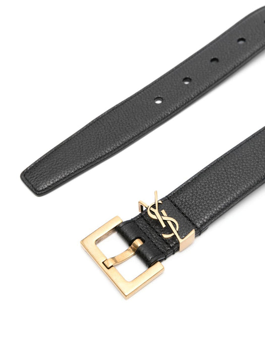 Cassandre leather belt 634440 DTI0W1000 SAINT LAURENT 