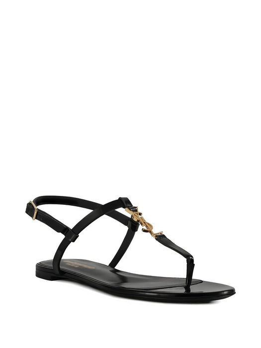 logo strap sandals 659817 AAGKK1000 SAINT LAURENT 