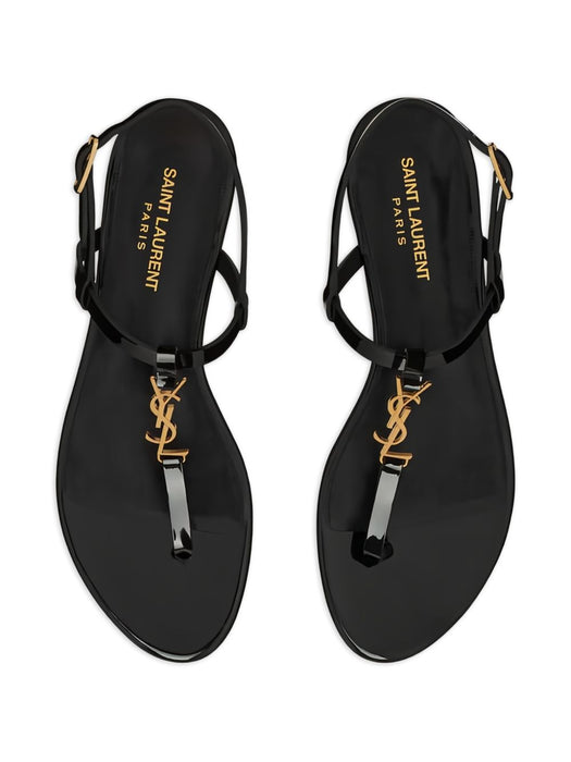 logo strap sandals 659817 AAGKK1000 SAINT LAURENT 