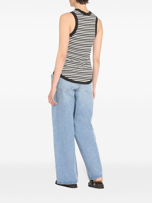 Cassandre tank top in jersey 743660 Y37KT1095 SAINT LAURENT 