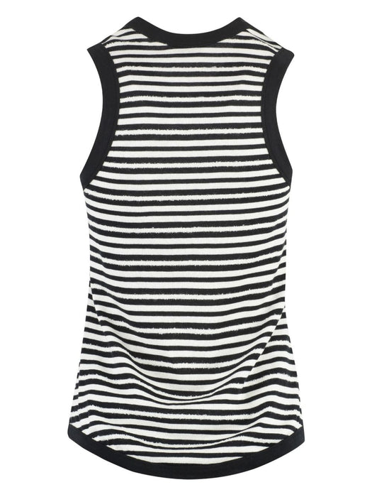 Cassandre tank top in jersey 743660 Y37KT1095 SAINT LAURENT 