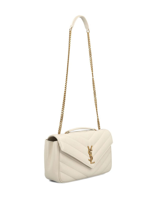 medium Loulou quilted Cassandre logo shoulder bag 801439 AAEAX9207 SAINT LAURENT 