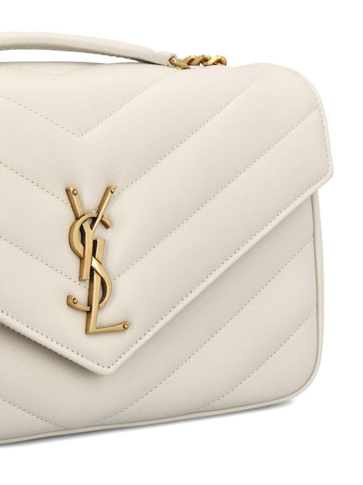 medium Loulou quilted Cassandre logo shoulder bag 801439 AAEAX9207 SAINT LAURENT 