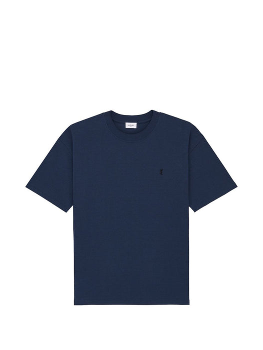 logo-embroidered crew-neck T-shirt 832941 Y37HC4110 SAINT LAURENT 