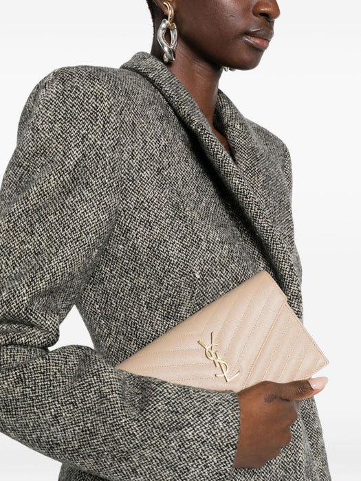 Cassandre chain-strap leather shoulder bag 857605 BOW012721 SAINT LAURENT 